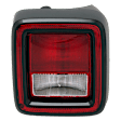 2022 Jeep Wrangler - Passenger Side Halogen Tail Light, With bulb(s), For Models Without Blind Spot Detection, Type 1, OE Replacement