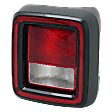2018-2024 Jeep Wrangler - Passenger Side Tail Light, with Bulb, Halogen, For Models without Blind Spot Detection, CAPA Certified