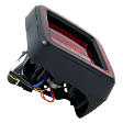 2018-2024 Jeep Wrangler - Passenger Side Tail Light, with Bulb, Halogen, For Models without Blind Spot Detection, CAPA Certified