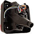 2018-2024 Jeep Wrangler - Passenger Side Tail Light, with Bulb, LED, For Models with Blind Spot Detection