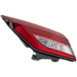 2012 Jeep Grand Cherokee - Passenger Side, Inner Halogen Tail Light, With bulb(s), Mounts on Liftgate, OE Replacement