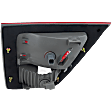 2012 Jeep Grand Cherokee - Passenger Side, Inner Halogen Tail Light, With bulb(s), Mounts on Liftgate, OE Replacement