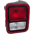 Passenger Side Halogen Tail Light, With bulb(s), OE Replacement, CAPA Certified