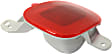 Rear, Passenger Side Bumper Reflector, CAPA Certified