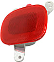 Rear, Driver Side Bumper Reflector, CAPA Certified