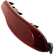 Rear, Passenger Side Bumper Reflector