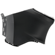 Rear, Driver Side, Upper Bumper Cover, Primed, Except Trailhawk Models, Without Advance Park System Holes, CAPA Certified