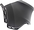 Rear, Driver Side, Upper Bumper Cover, Primed, CAPA Certified