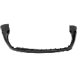 Rear, Lower Textured Bumper Cover