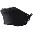 Rear, Passenger Side, Upper Primed Bumper Cover