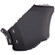 Rear, Driver Side, Upper Primed Bumper Cover