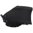 Rear, Driver Side, Upper Primed Bumper Cover