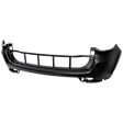 Rear, Upper Primed Bumper Cover, For Models with Parallel Park Assist