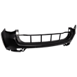 Rear, Upper Primed Bumper Cover, For Models with Parallel Park Assist