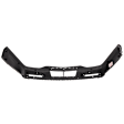 Rear, Lower Primed Bumper Cover, For Models with Parallel Park Assist