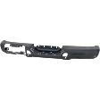 2020 Jeep Wrangler - Rear Bumper, For Models Without Parking Aid Sensor, Black