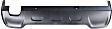 Rear, Center, Valance, Gray, Trailhawk Model