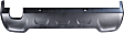 Rear, Center, Valance, Gray, Trailhawk Model