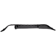 Rear, Lower Valance, Primed, For Models with Chrome Exhaust Pipe and without Towing Hitch
