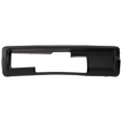 2014 Jeep Grand Cherokee - Rear Hitch Cover, Type 1, For Models With Dual Exhaust, Plastic, Textured, CAPA Certified