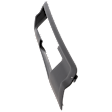 2014 Jeep Grand Cherokee - Rear Hitch Cover, Type 1, For Models With Dual Exhaust, Plastic, Textured, CAPA Certified