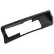 2014 Jeep Grand Cherokee - Rear Hitch Cover, Type 1, For Models With Dual Exhaust, Plastic, Textured, CAPA Certified