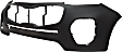 Front, Upper Primed Bumper Cover CAPA Certified
