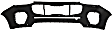 Front, Upper Primed Bumper Cover