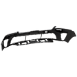 2019 Kia Sorento - Front Primed Bumper Cover, For Models Without Parking Aid Sensor