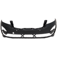 Front Primed Bumper Cover CAPA Certified