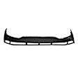 Front, Upper Primed Bumper Cover, For Models Without Parking Aid Sensor, USA Built Vehicle