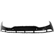 Front, Upper Primed Bumper Cover, For Models With Parking Aid Sensor, USA Built Vehicle, CAPA CERTIFIED