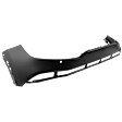 Front, Upper Primed Bumper Cover, For Models With Parking Aid Sensor, USA Built Vehicle, CAPA CERTIFIED