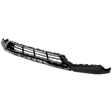 Front, Lower Textured Bumper Cover