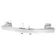 Front Bumper Reinforcement, Plastic