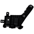 Front, Passenger Side Bumper Bracket, Upper Cover Bracket