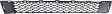 Front, Lower Bumper Grille, Textured Black