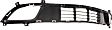 Front Bumper Grille, Black CAPA Certified