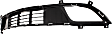 Front Bumper Grille, Black CAPA Certified