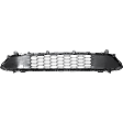 Front Bumper Grille, Black