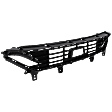 Front Bumper Grille, Textured Black CAPA Certified