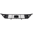 Front Bumper Grille, Textured Dark Gray