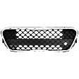 2021 Kia Soul LX - Front Bumper Grille, Chrome Shell with Gray Insert