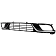 Front Bumper Grille, Gray and Black