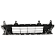 Front Bumper Grille, Textured Black