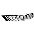Upper Grille Assembly, Painted Black Shell and Insert, EX Model, 4 Cyl., 2.4L Engine, CAPA CERTIFIED
