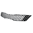 Upper Grille Assembly, Painted Black Shell and Insert, EX Model, 4 Cyl., 2.4L Engine, CAPA CERTIFIED