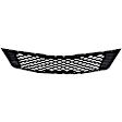 Upper Grille Assembly, Painted Black Shell and Insert