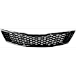 Upper Grille Assembly, Painted Black Shell and Insert, CAPA CERTIFIED