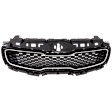 Upper Grille Assembly, Painted Black Shell and Insert